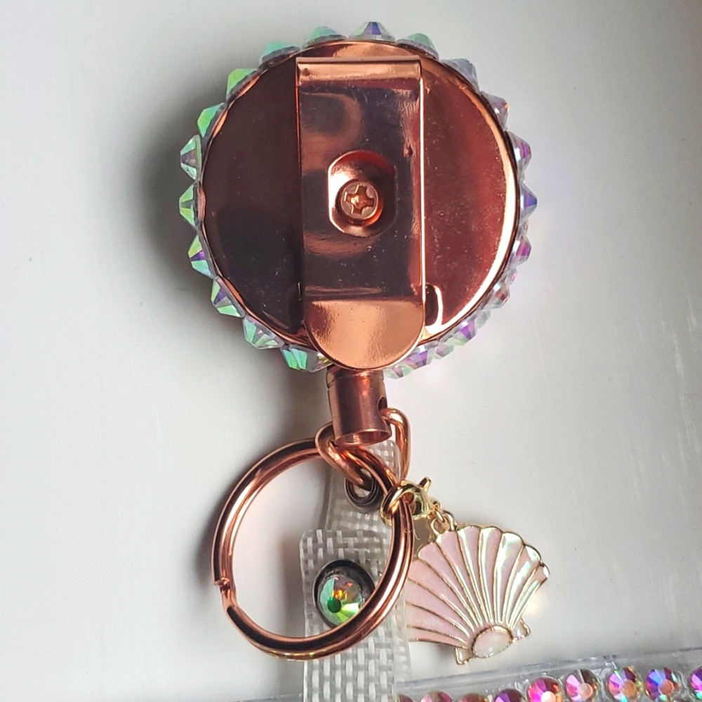 HANDMADE BY ME BLING ID BADGE WITH HOLDER❣️🎀 - Picture 4 of 6